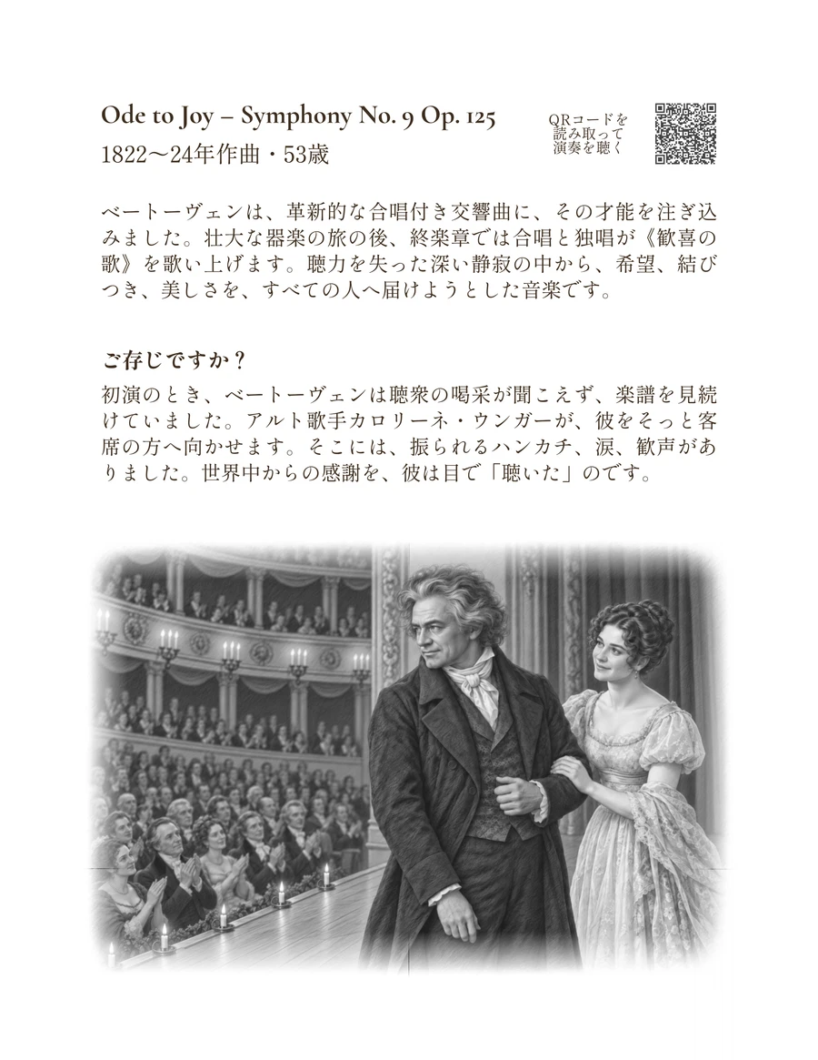 ベートーヴェンの日本語版作品解説